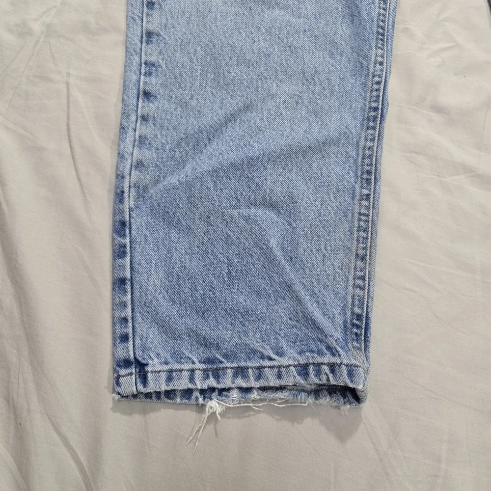 Carhartt B18STW Mens Jeans 42x30 (Fits 40x29) Straight Leg Workwear Denim Pants